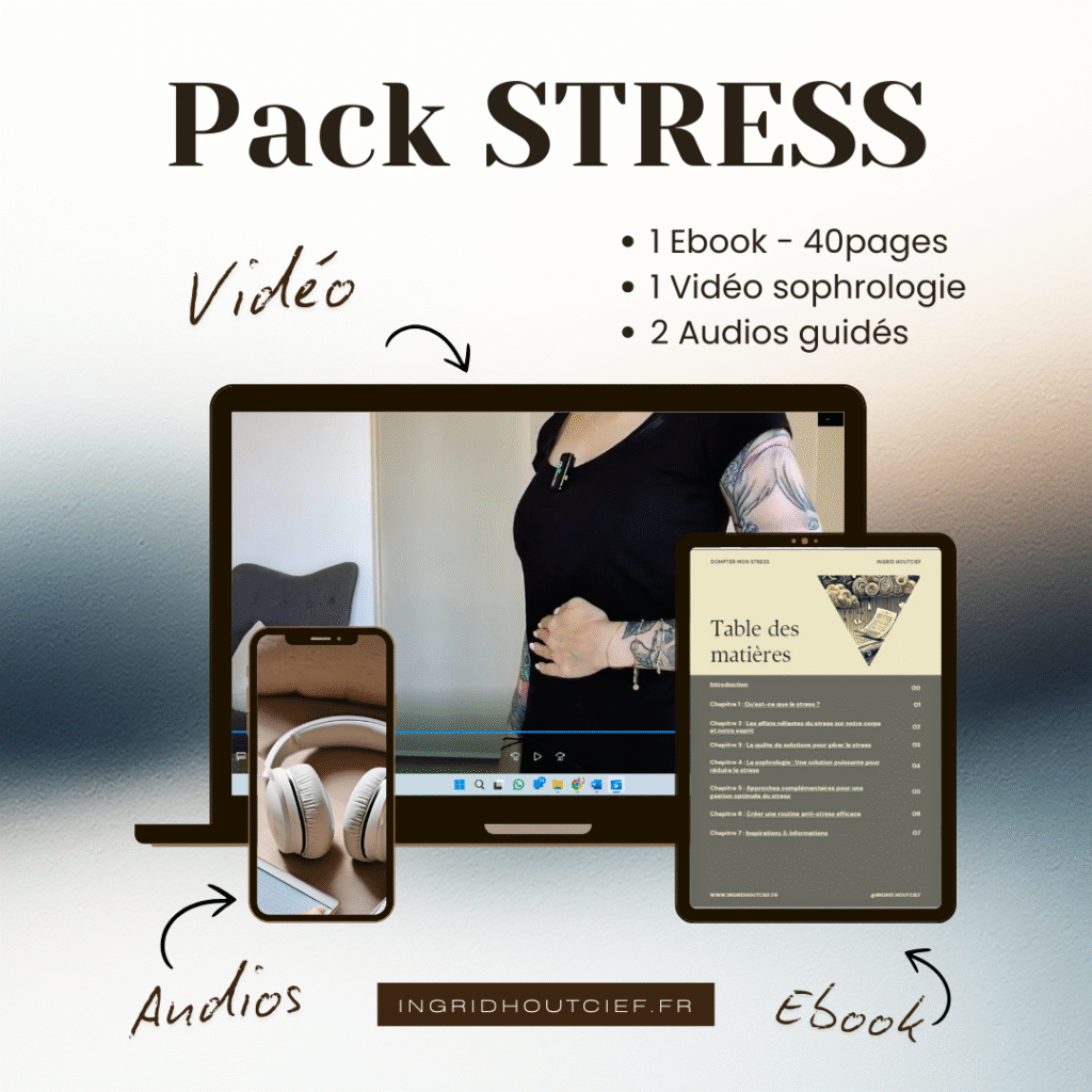 Pack anti stress pour plus de détente et bien être - réussir à retrouver le calme au quotidien